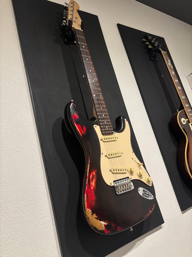 マルチレイヤー　ハードレリック　コンポーネントギター　ストラト　fender