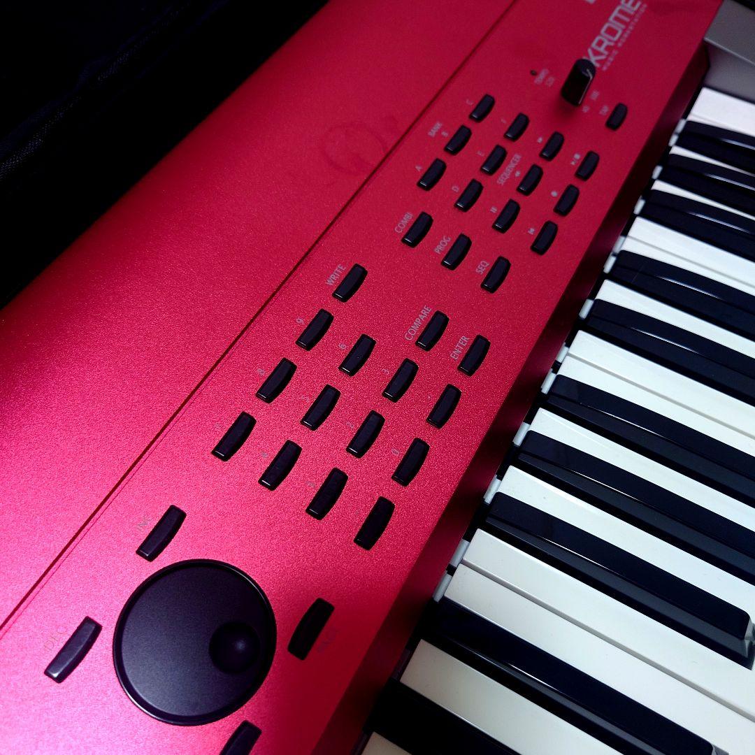 KORG Krome61 RED 50周年記念限定モデル 純正ケース等付き 美品