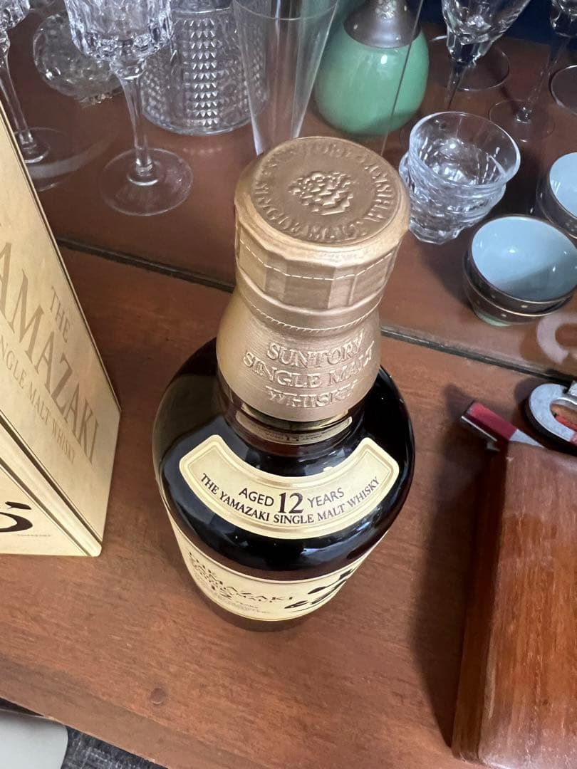 山崎　SINGLE MALT WHISKY AGED 12 / YEARS