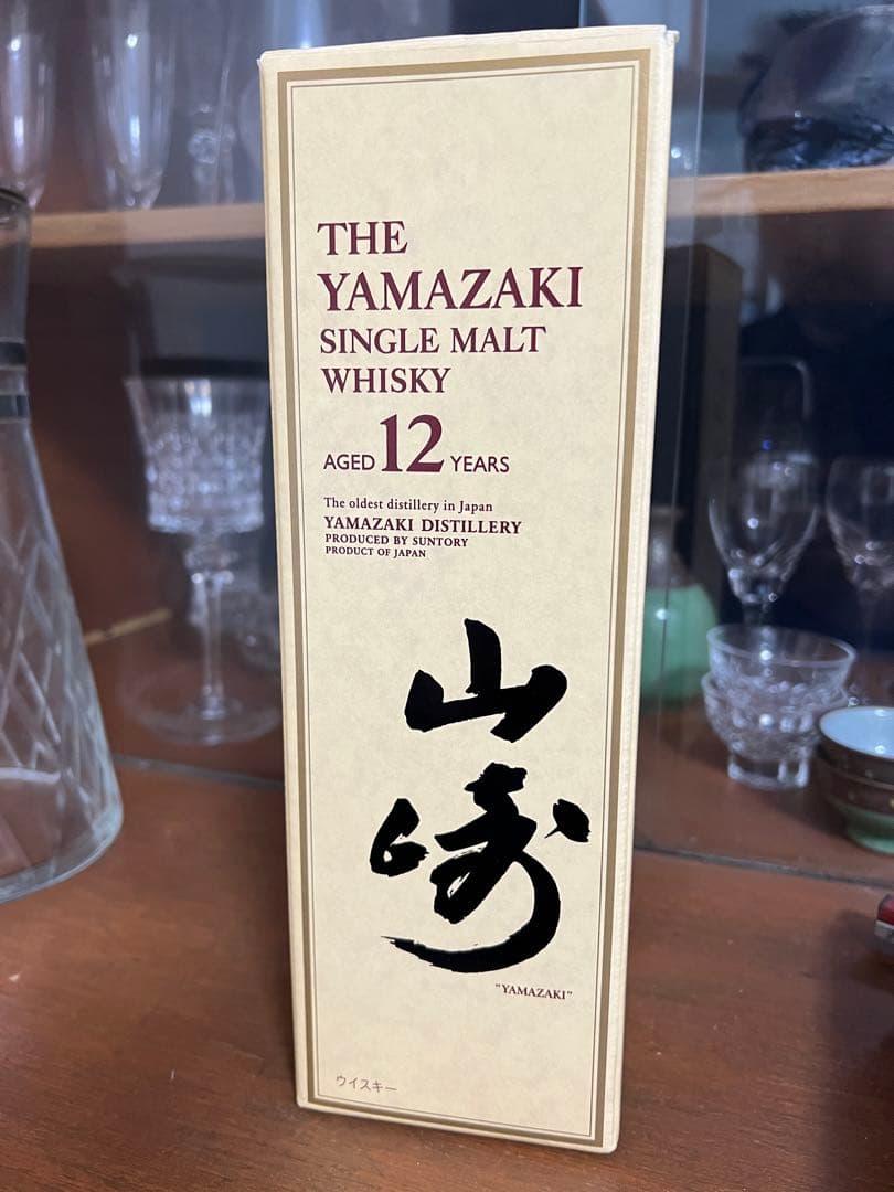 山崎　SINGLE MALT WHISKY AGED 12 / YEARS