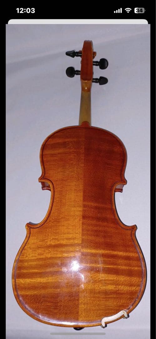 【高級モデル】スズキ製 1/8 バイオリン No.330 1994年製　ケース付