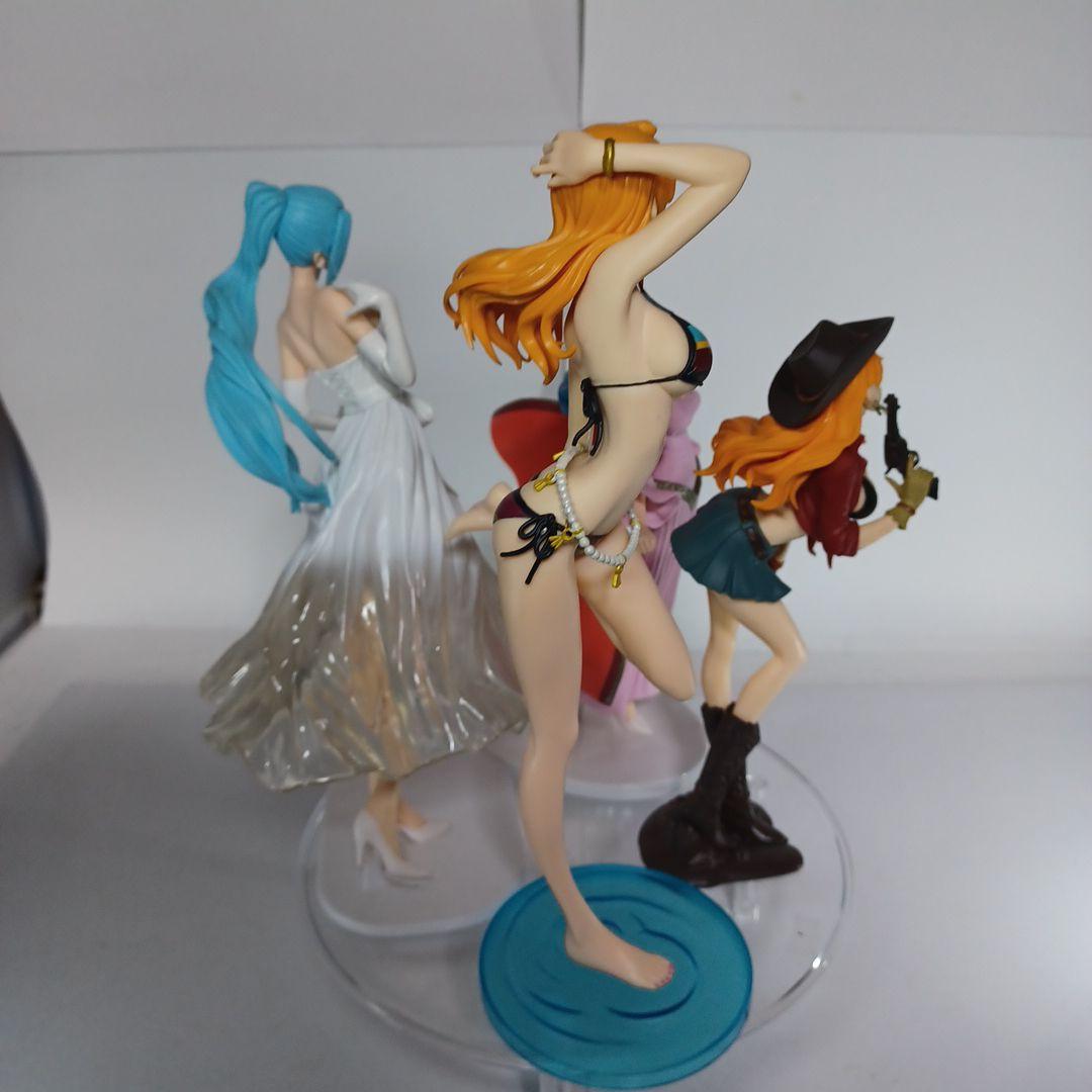 ワンピース　フィギュア　ナミ　ビビ　トレジャー　グリッター　写真家　ウェディング
