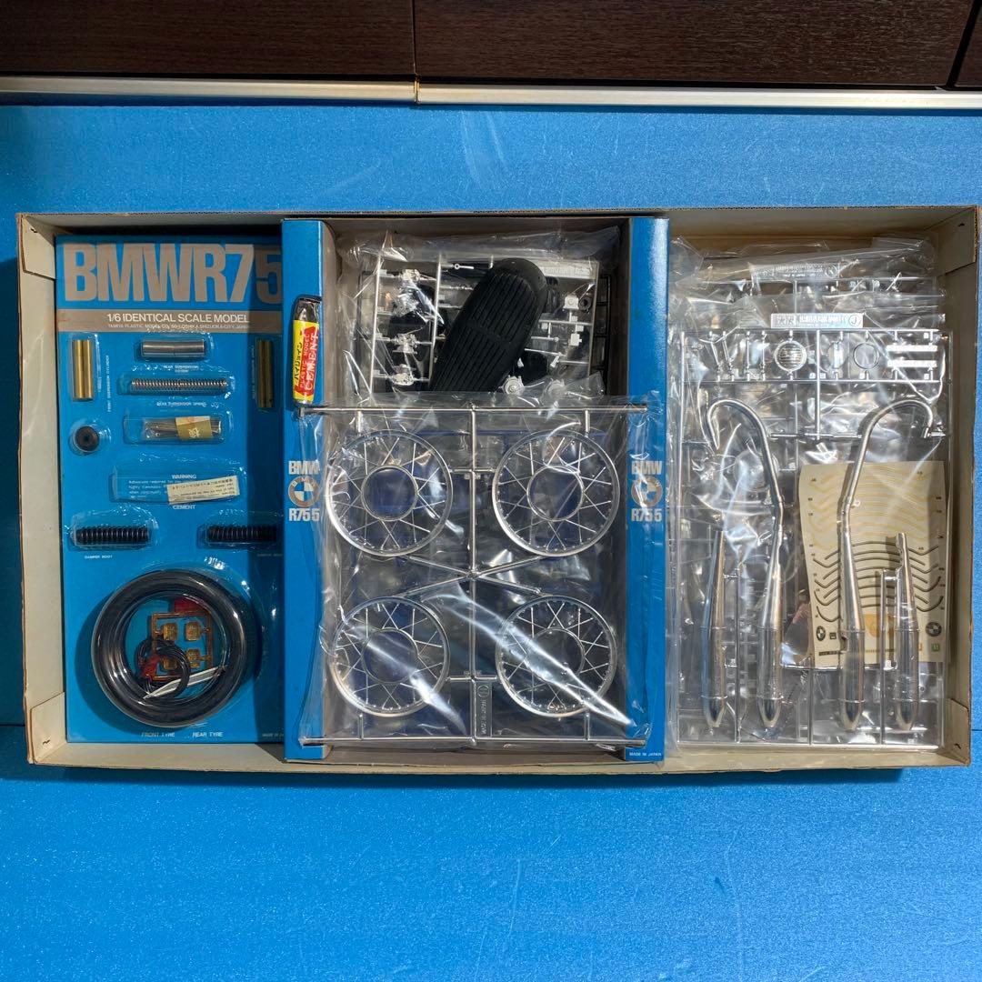 小鹿タミヤ 1/6 オートバイシリーズ No.5 BMW R75/5 プラモデル