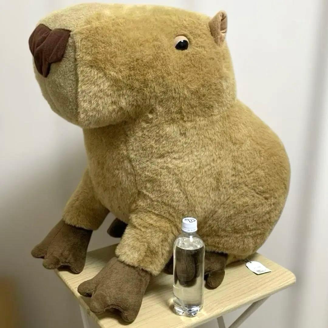 超大型　実物サイズ　カピパラ　ぬいぐるみ
