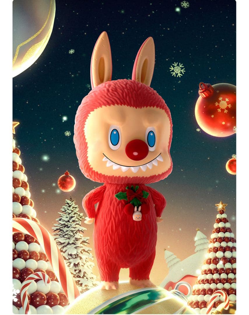 【新着】MEGA LABUBU 1000% WINTER HOLIDAY