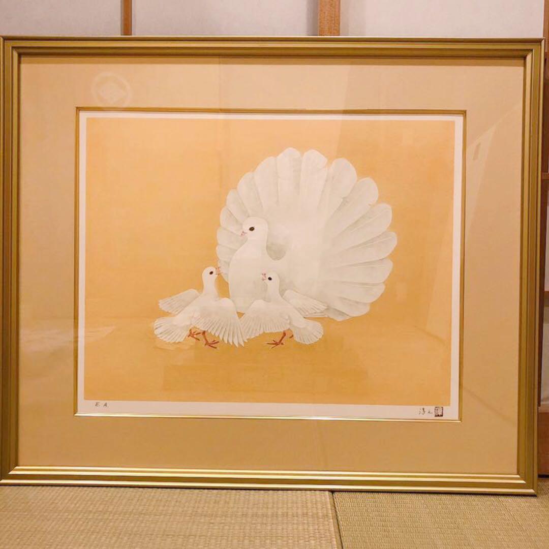 上村淳之・松園・松篁 石版画連作《母と子と》