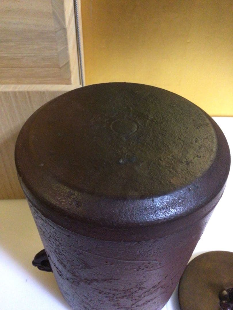 茶道具 『根来佳昌』 釜 共桐箱付き