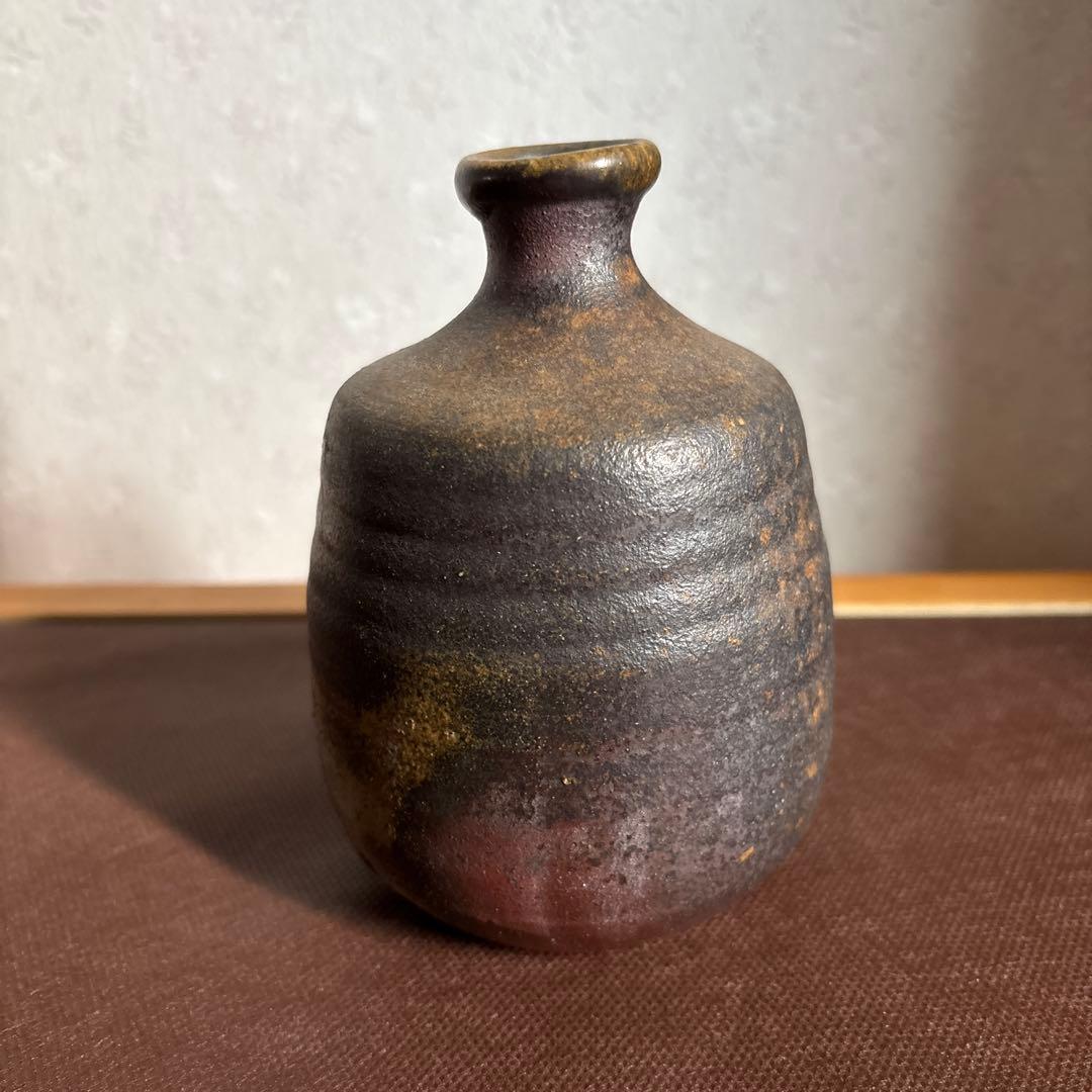 備前焼　徳利　日幡寿　備前焼伝統工芸士　美術品　陶芸