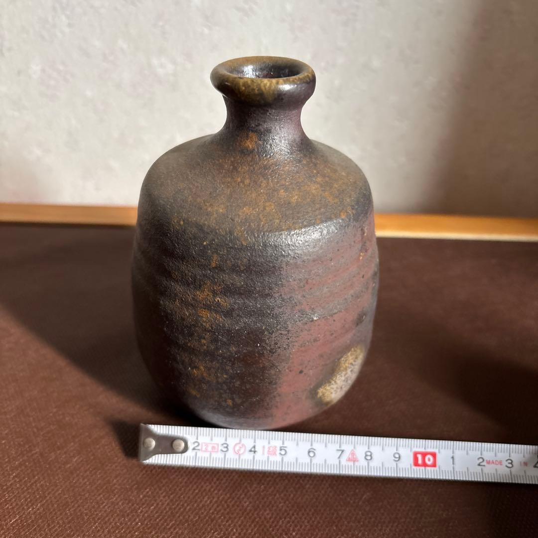 備前焼　徳利　日幡寿　備前焼伝統工芸士　美術品　陶芸