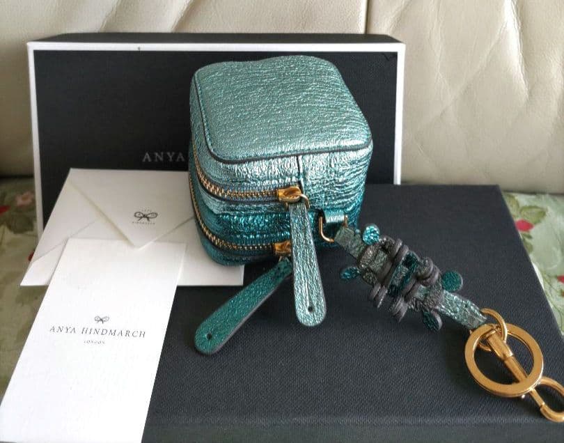 新品未使用アニヤハインドマーチ　ケース　ミニバッグ　チャーム　キーホルダー
