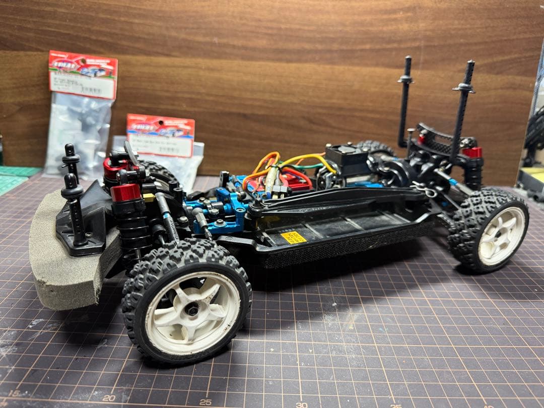 タミヤTT-02 GRヤリス　オリジナルラリー仕様