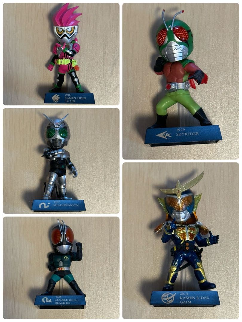 仮面ライダー　一番くじ　E賞　ディフォルメクス 23体