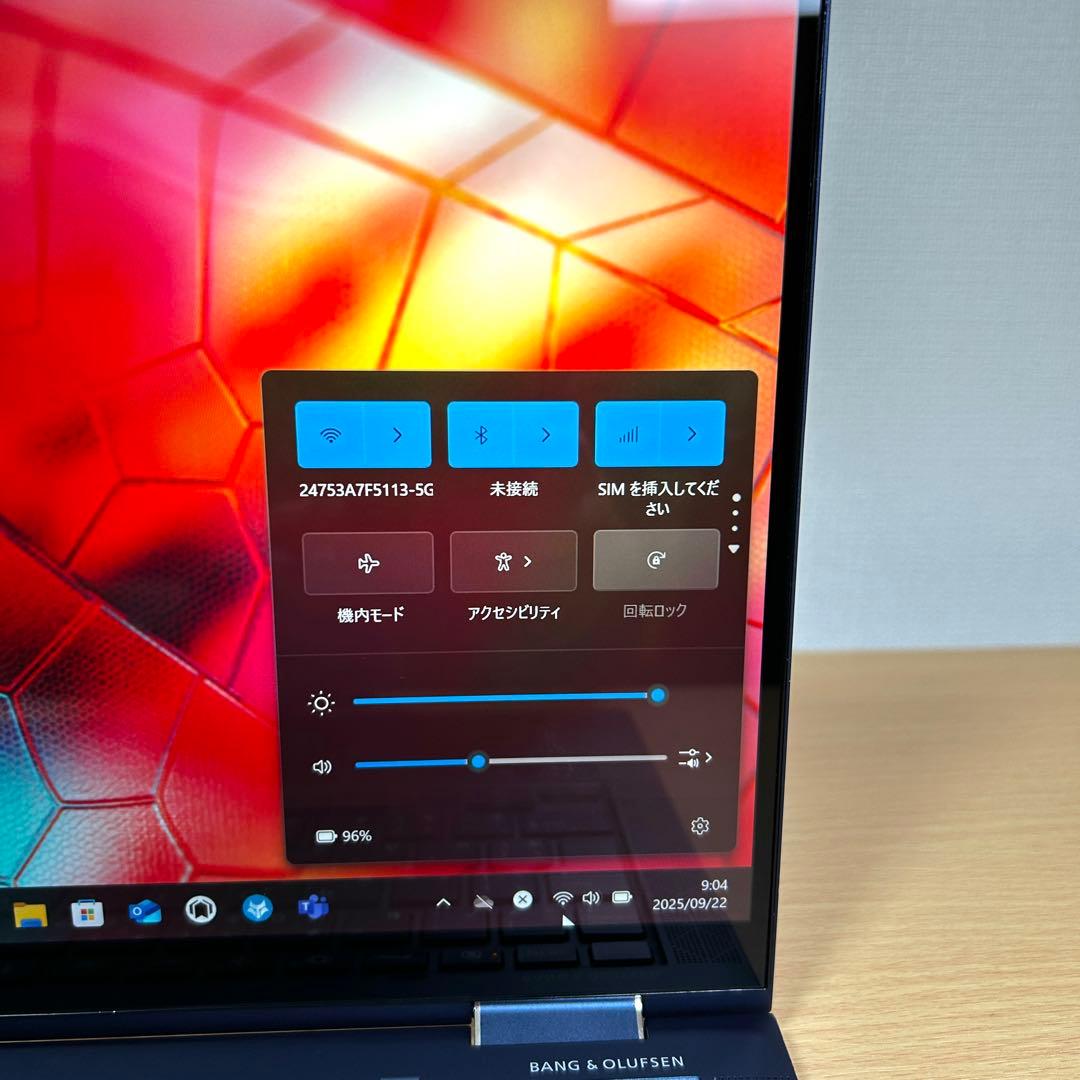 美品 hp Elite Dragonfly G2 16GB タッチパネル LTE