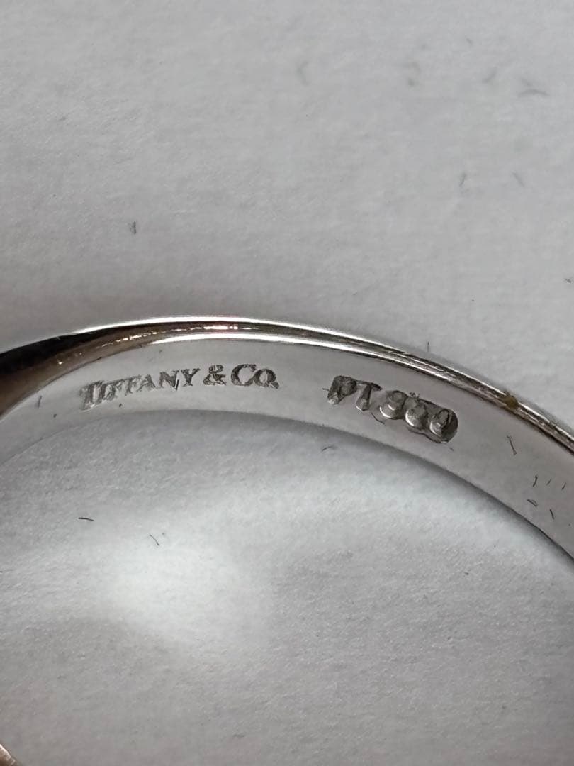 Tiffany & Co. プラチナ ダイヤモンドリング