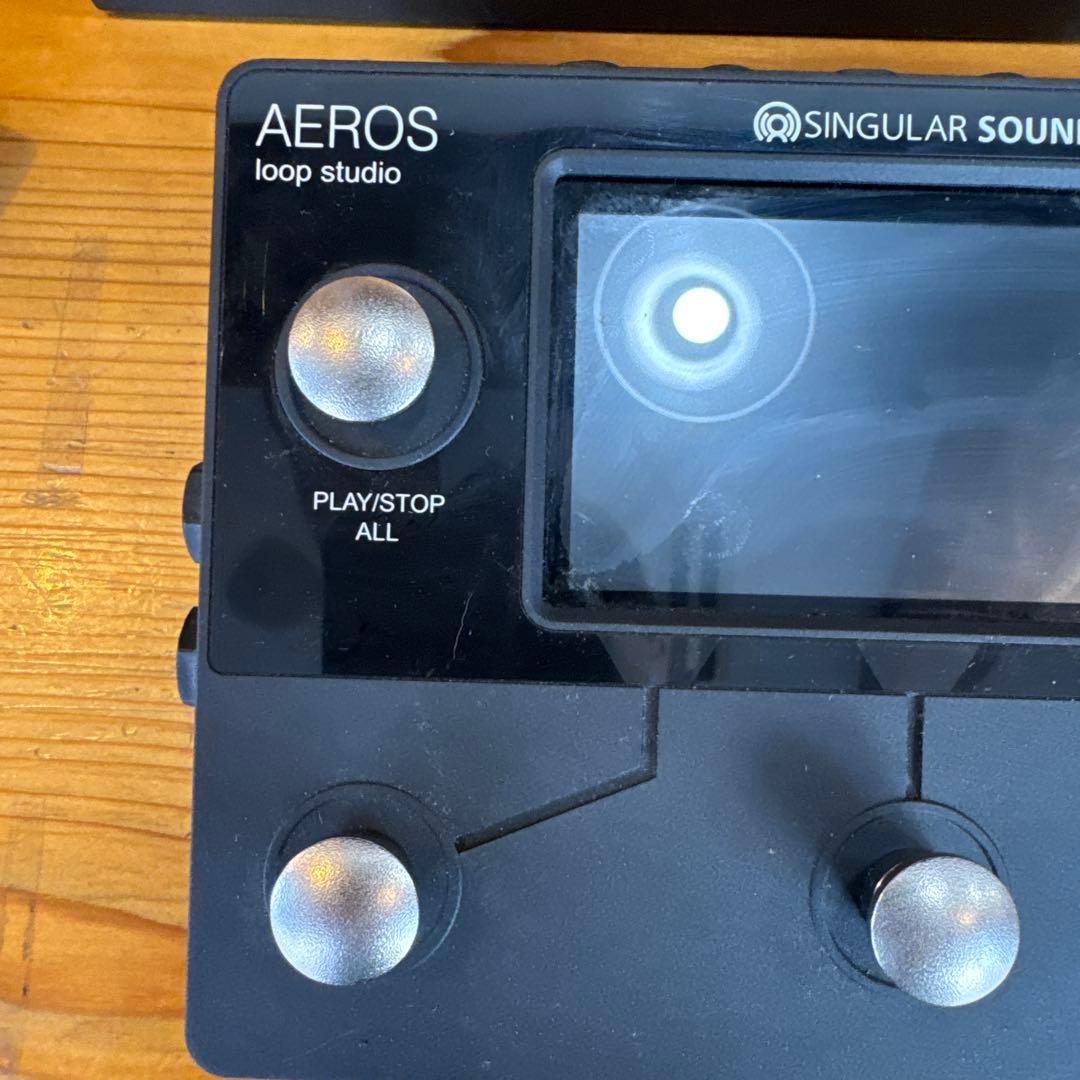 Singular Sound AEROS loop studioルーパーペダル