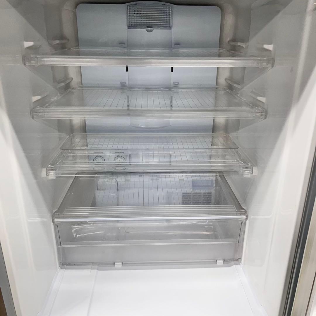 618 SHARP どっちもドア　大型冷蔵庫　350L 300L強　家庭用　小型