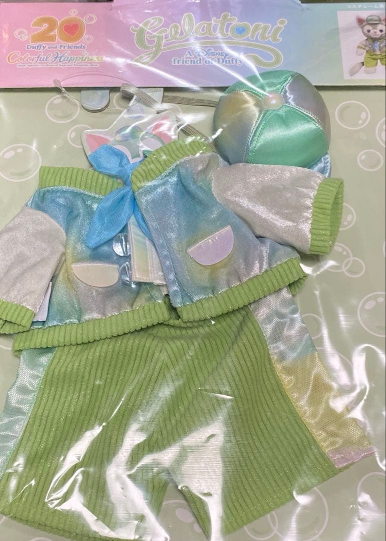 TDS ダッフィー＆フレンズ 20周年 ジェラトーニ コスチューム