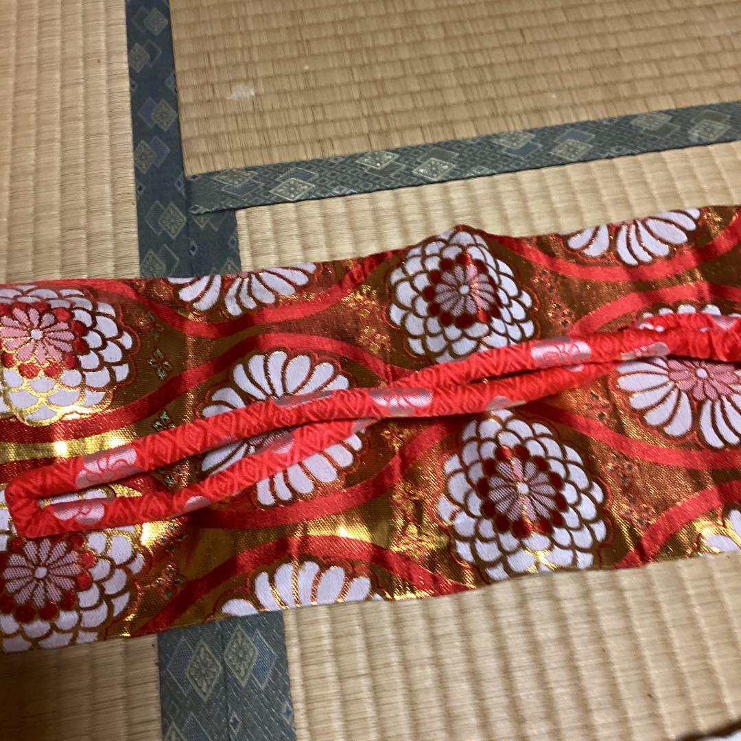 すくすくです。七五三七歳用　フルセット　帯幅19センチ　草履21センチ