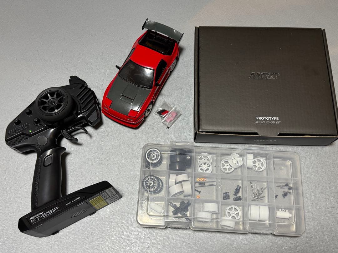 MRD ミニッツ　ドリフトコンバージョンキット導入済み　オプション品複数込み