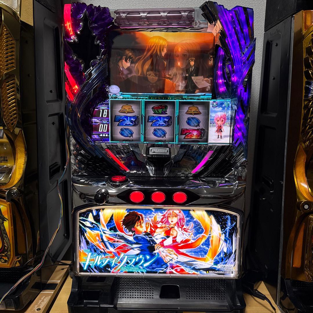 【超美品】ギルティクラウン　パチスロ　実機