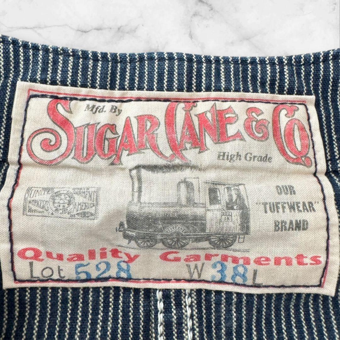 SUGAR CANE ヒッコリーストライプ ワークベスト