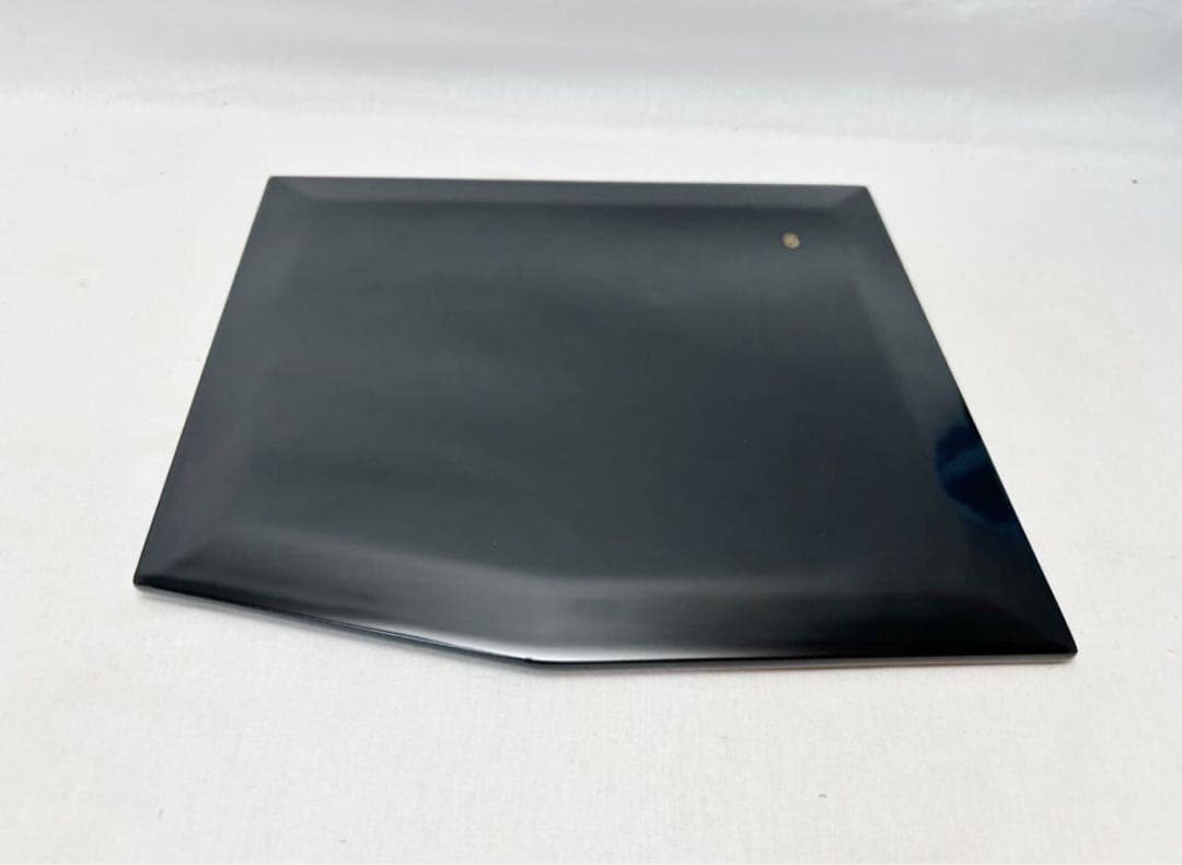 未使用 懐石道具 木製朱塗 平安 象彦 小吸物膳 5客組 葉蒔絵 底印 共布共箱