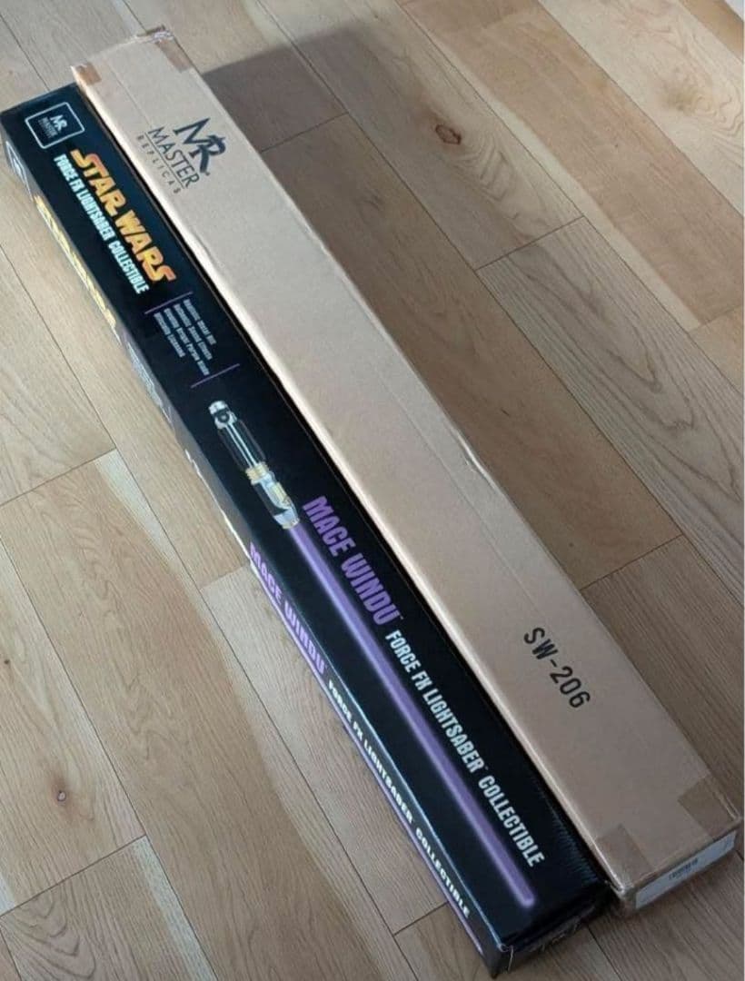 マスターレプリカ社　スターウォーズep3　メイス・ウィンドゥ　FXライトセーバー