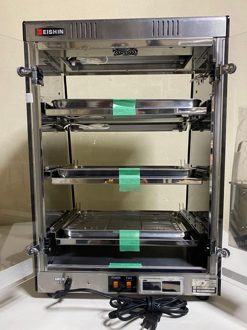 動作確認済み エイシン電機 常温ショーケース DY-430J3 卓上型 LED