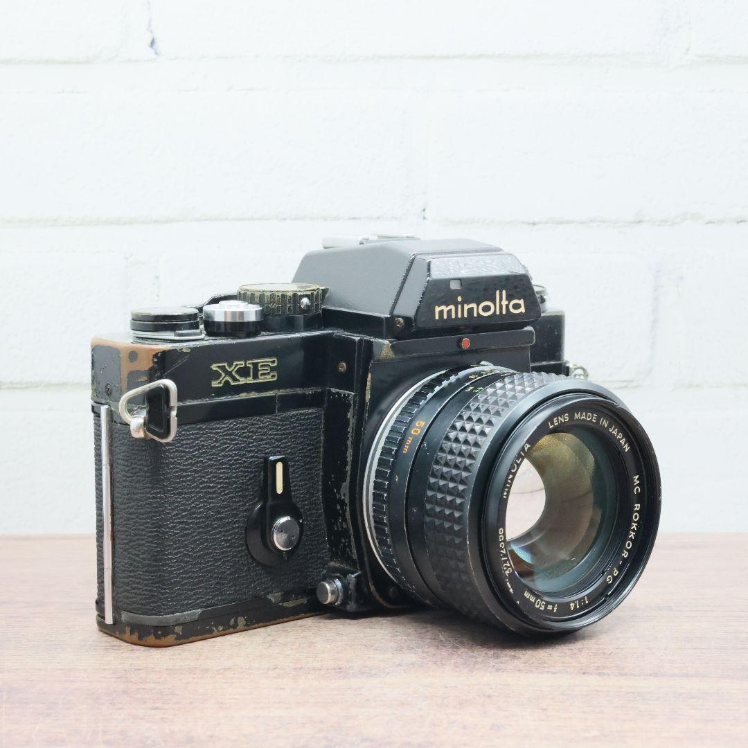 【完動品】minolta XE / MC ROKKOR-PG 50mm F1.4