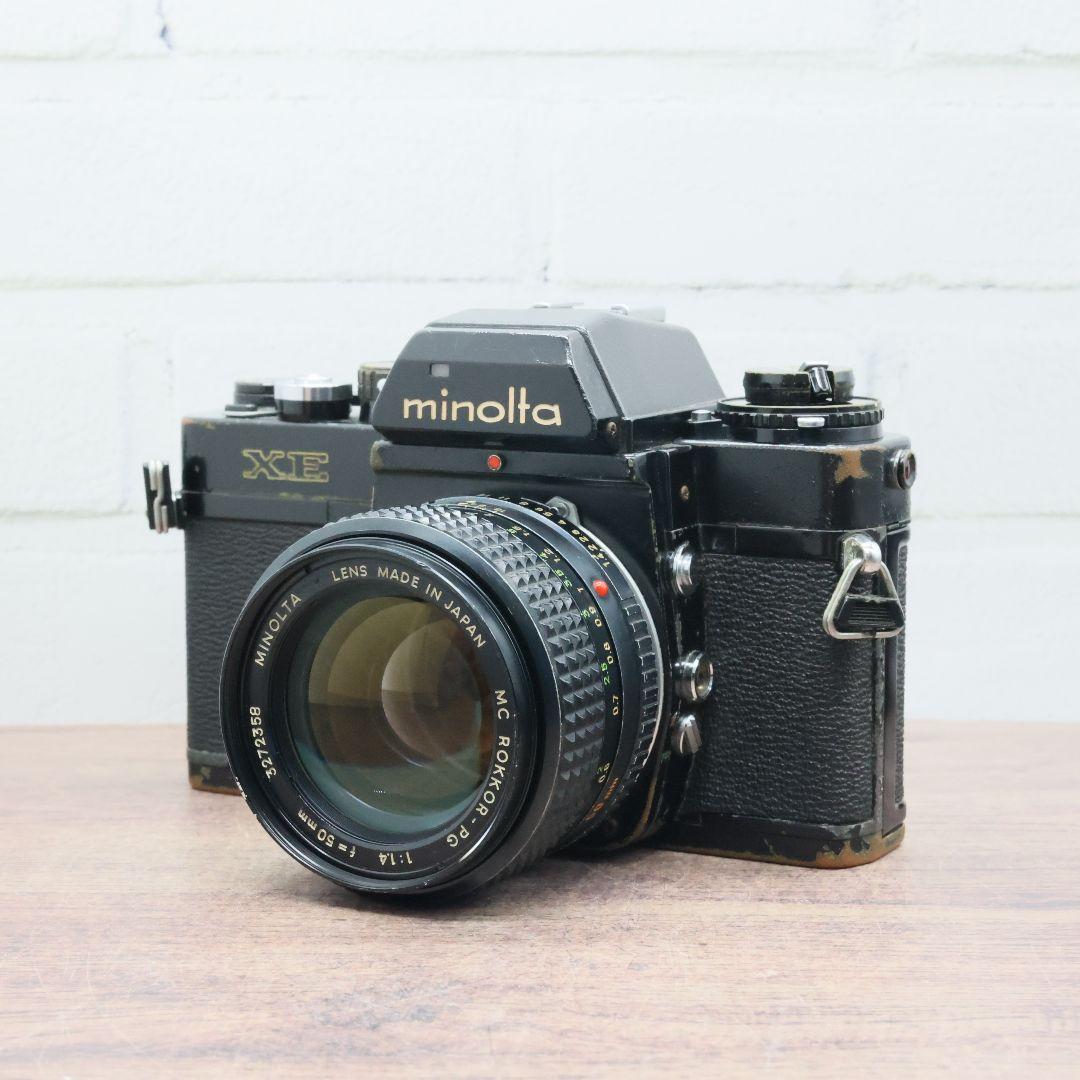 【完動品】minolta XE / MC ROKKOR-PG 50mm F1.4