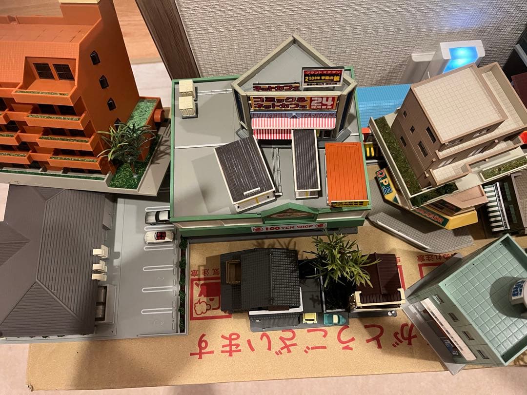 Nゲージ　ジオラマ　背景