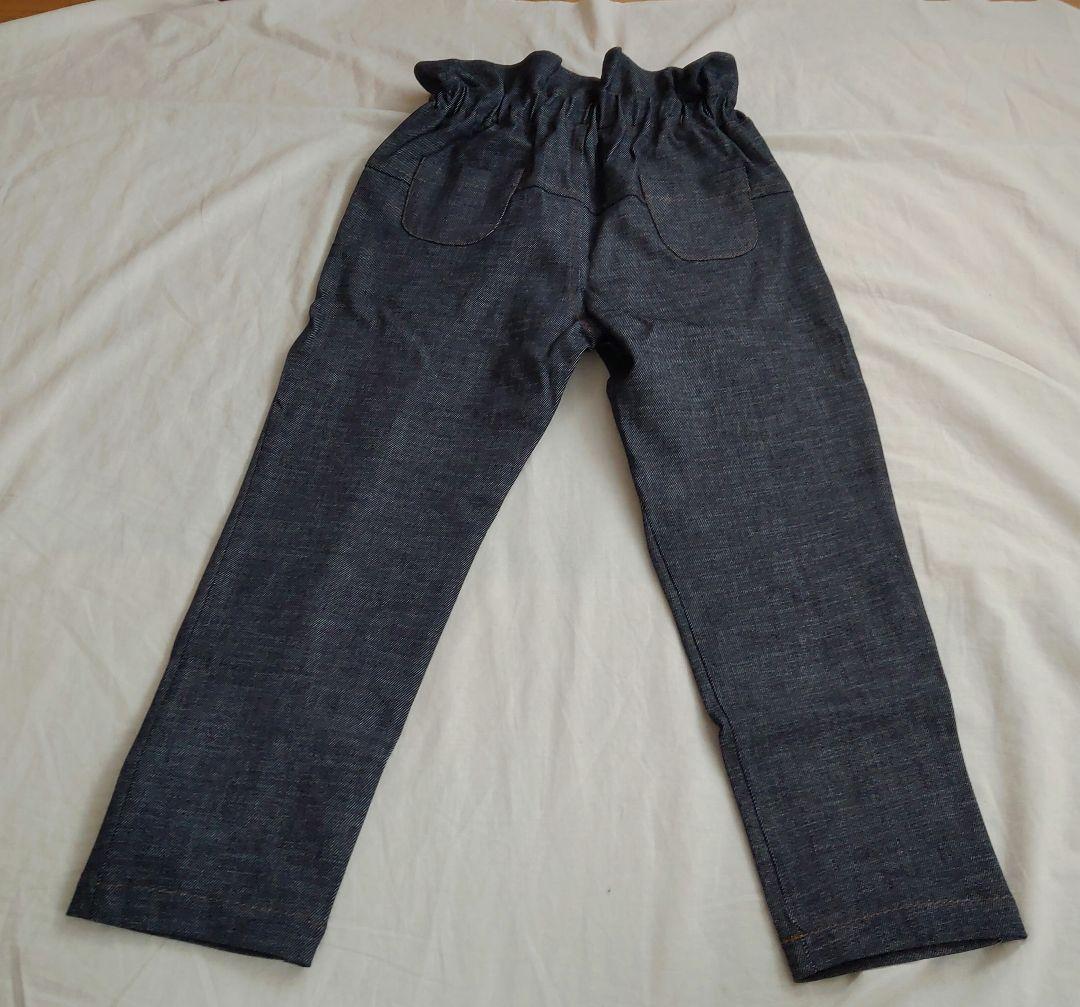 【8-9Y】HELLOLUPO　ハイウエストデニム