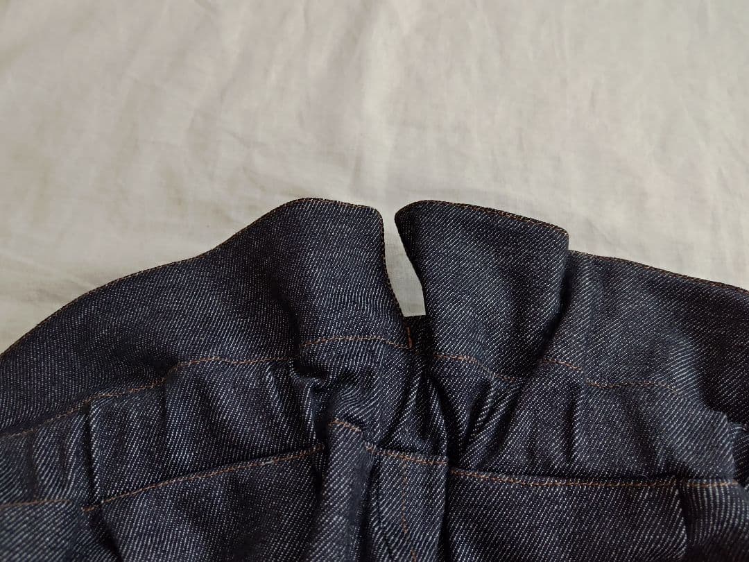 【8-9Y】HELLOLUPO　ハイウエストデニム