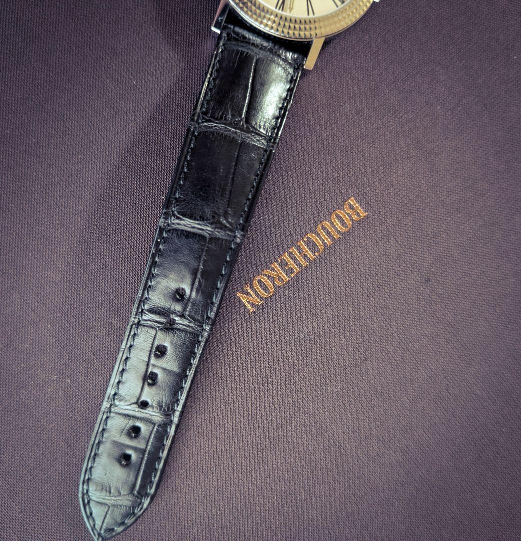 ブシュロン ロンド メンズ クロー·ド·パリ 付属品有 美品