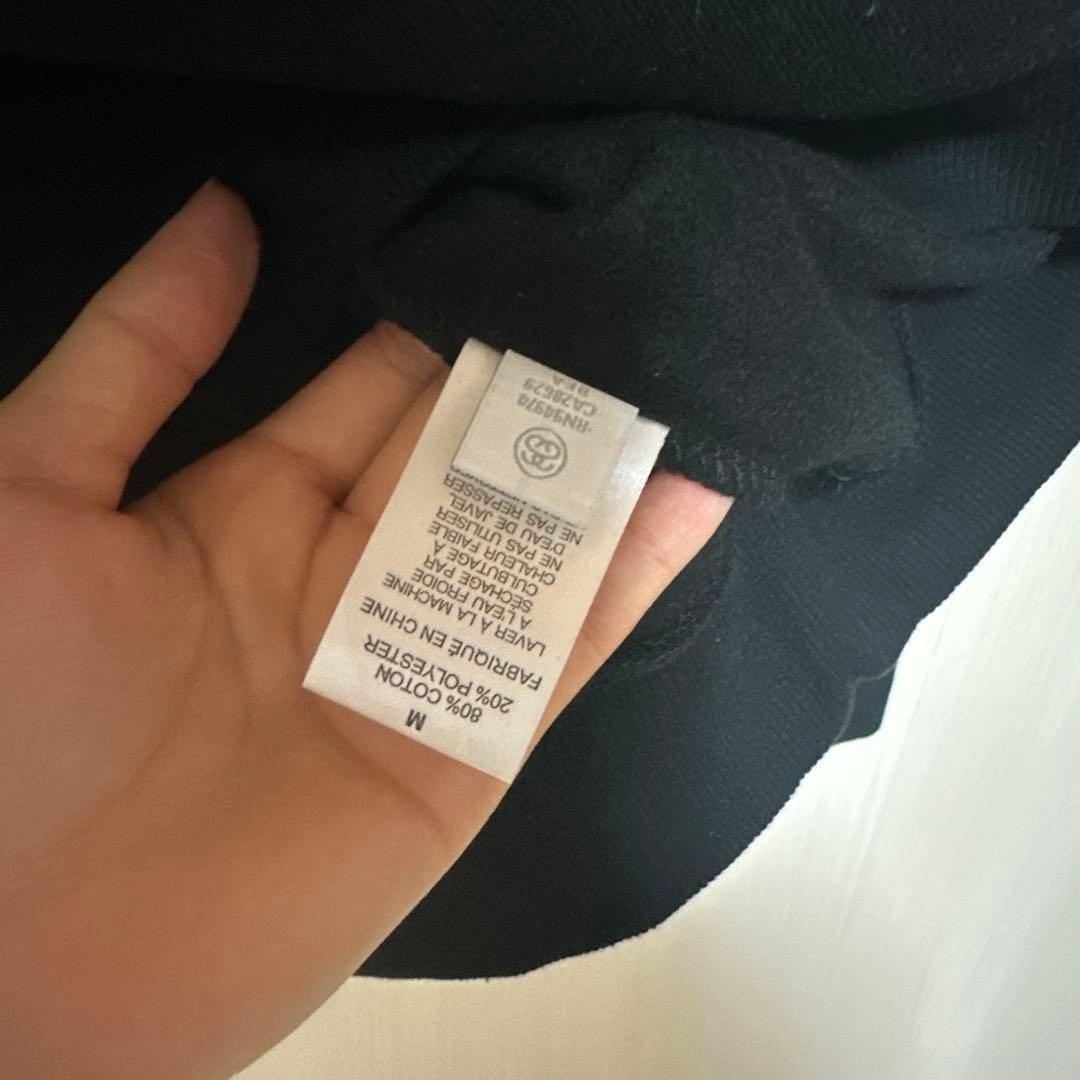 STUSSY ブラック　パーカー　正規品　レア