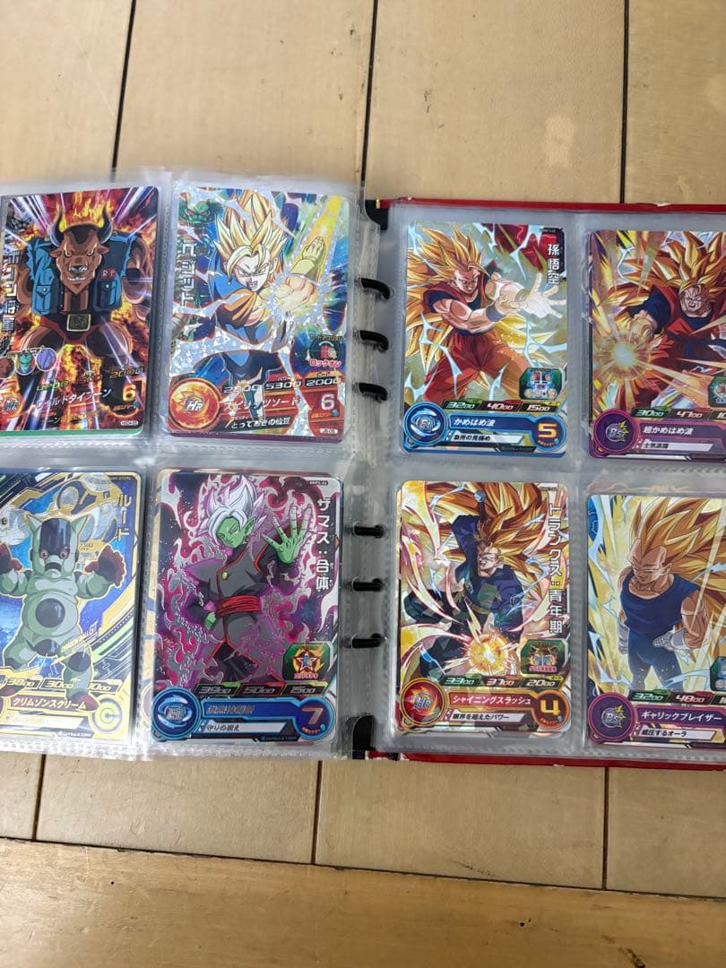 ドラゴンボールヒーローズ　バインダーまとめ