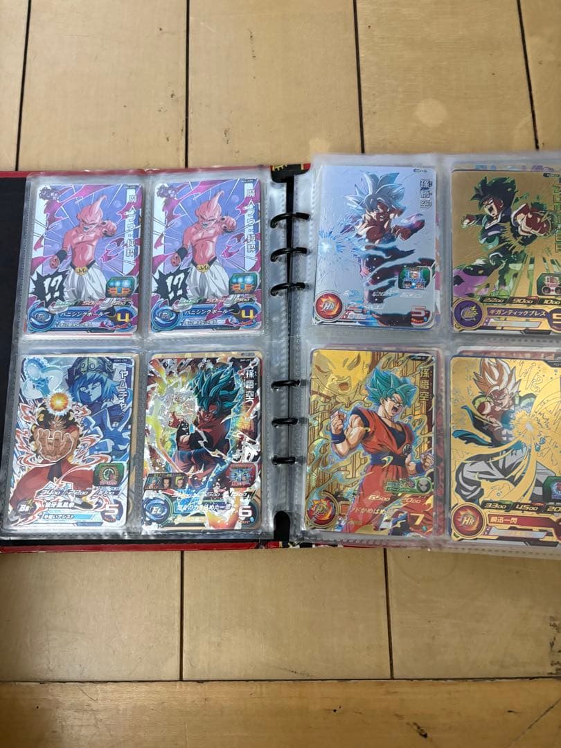 ドラゴンボールヒーローズ　バインダーまとめ