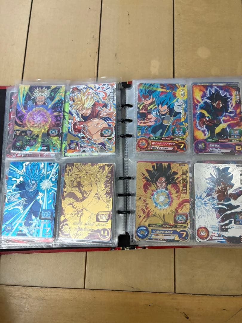 ドラゴンボールヒーローズ　バインダーまとめ