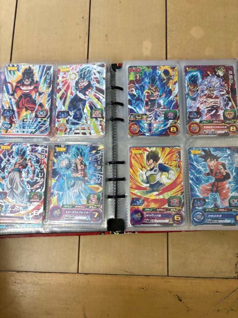 ドラゴンボールヒーローズ　バインダーまとめ