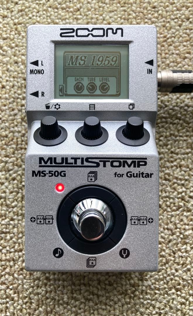 ギター ZOOM MS-50G MULTI STOMP
