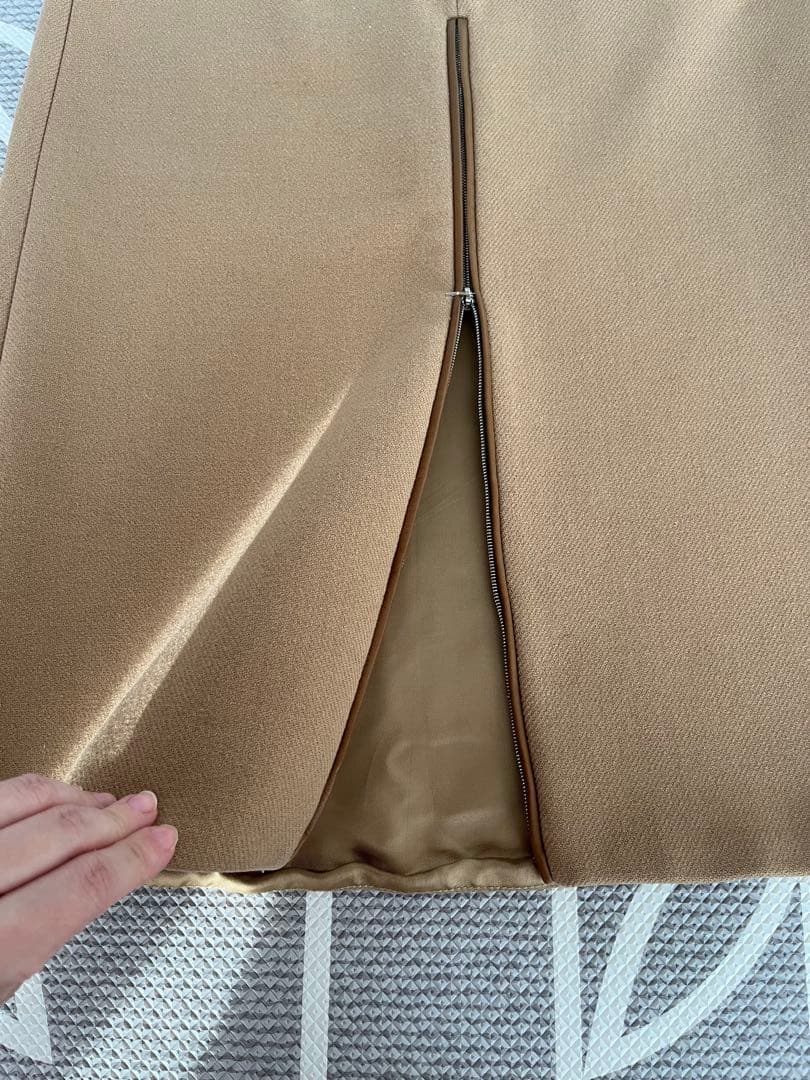 プラダ　スカート　キャメル　38 美品♡