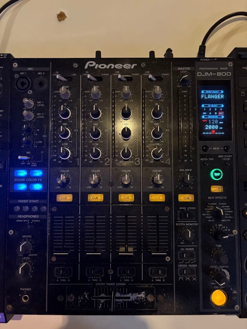 Pioneer DJ CDJ2000×2台　DJM-800×1台　セット