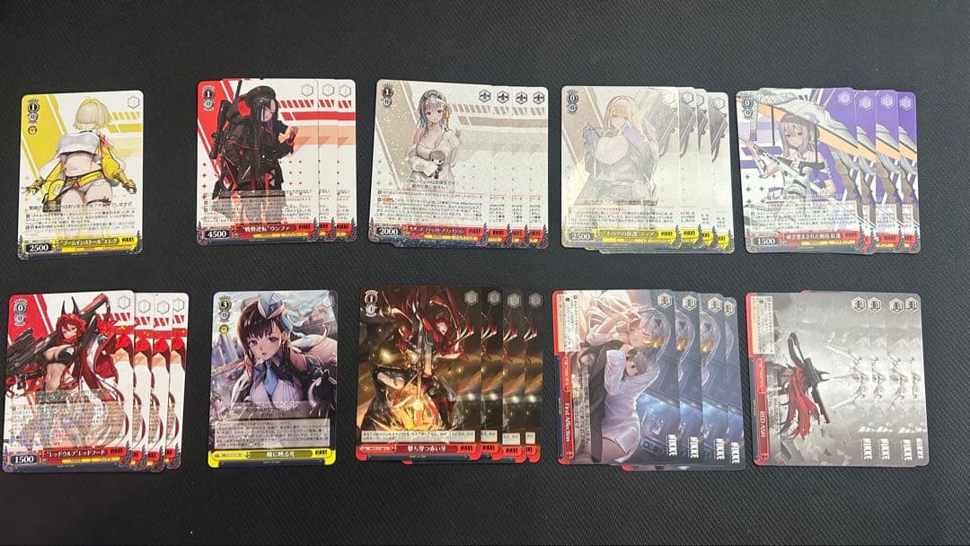 ヴァイスシュヴァルツ 勝利の女神NIKKE 8扉　レッドフード　デッキ