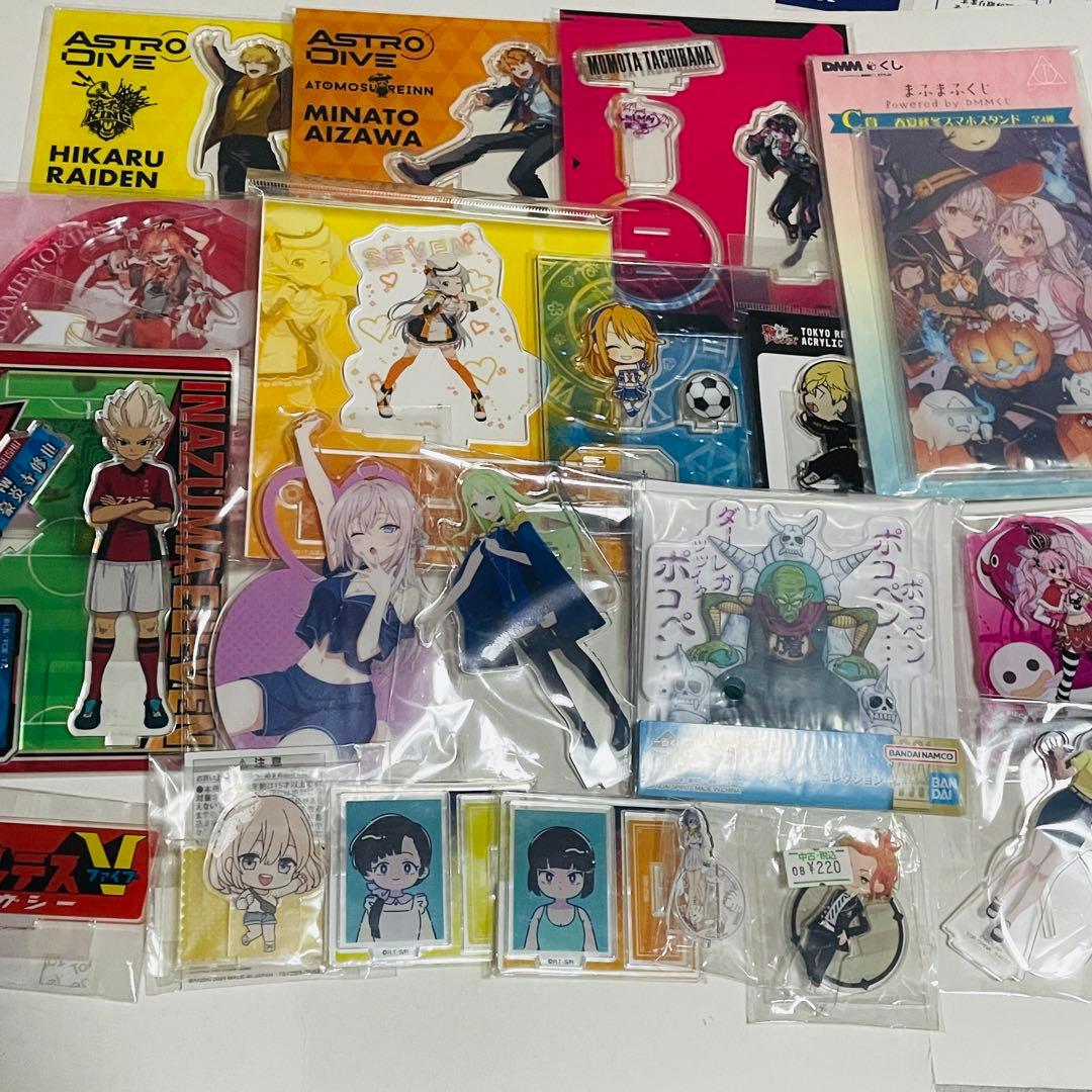 ノンジャンルアニメ雑貨アクリルスタンド　約170個以上まとめ売り　大量セット