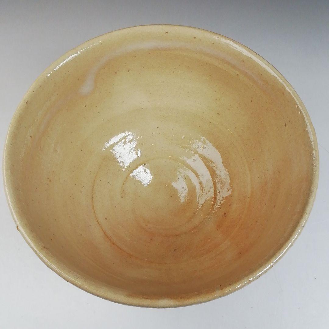 Ｗ８２　茶碗　『萩焼』『城山窯　金子信彦 造』　共箱　抹茶碗　茶道具