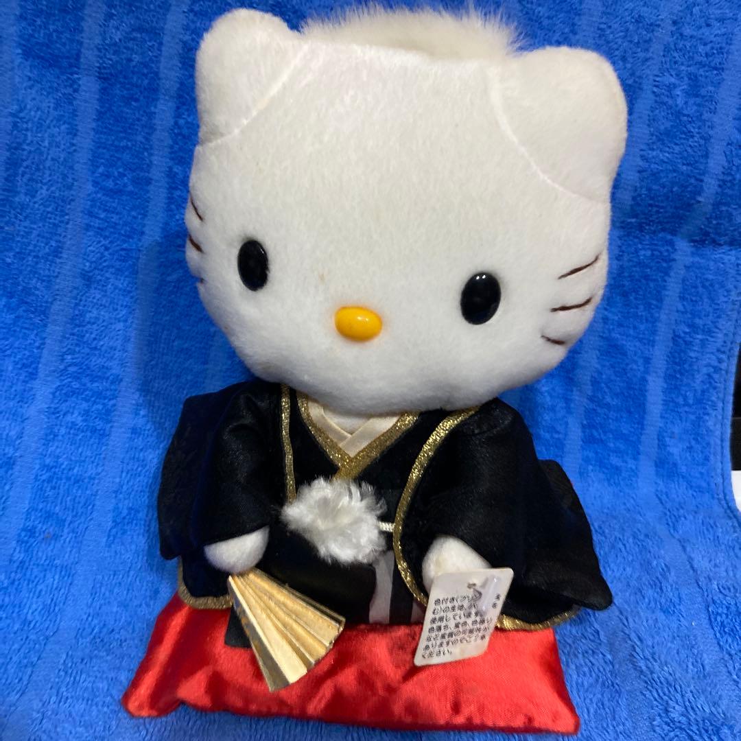 超レア　ハローキティ 和服 ぬいぐるみ サンリオ　平成レトロ