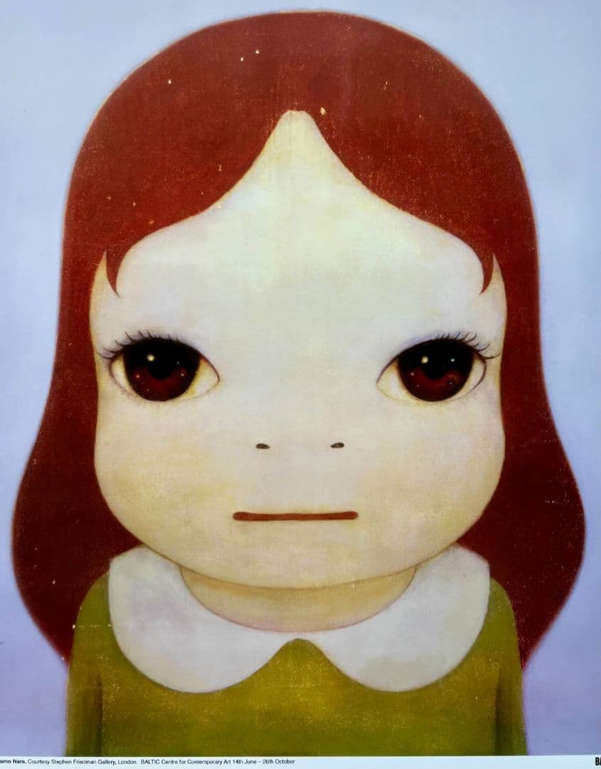 奈良美智　ポスター　2点セット　大人気画家　(村上隆　草間彌生)