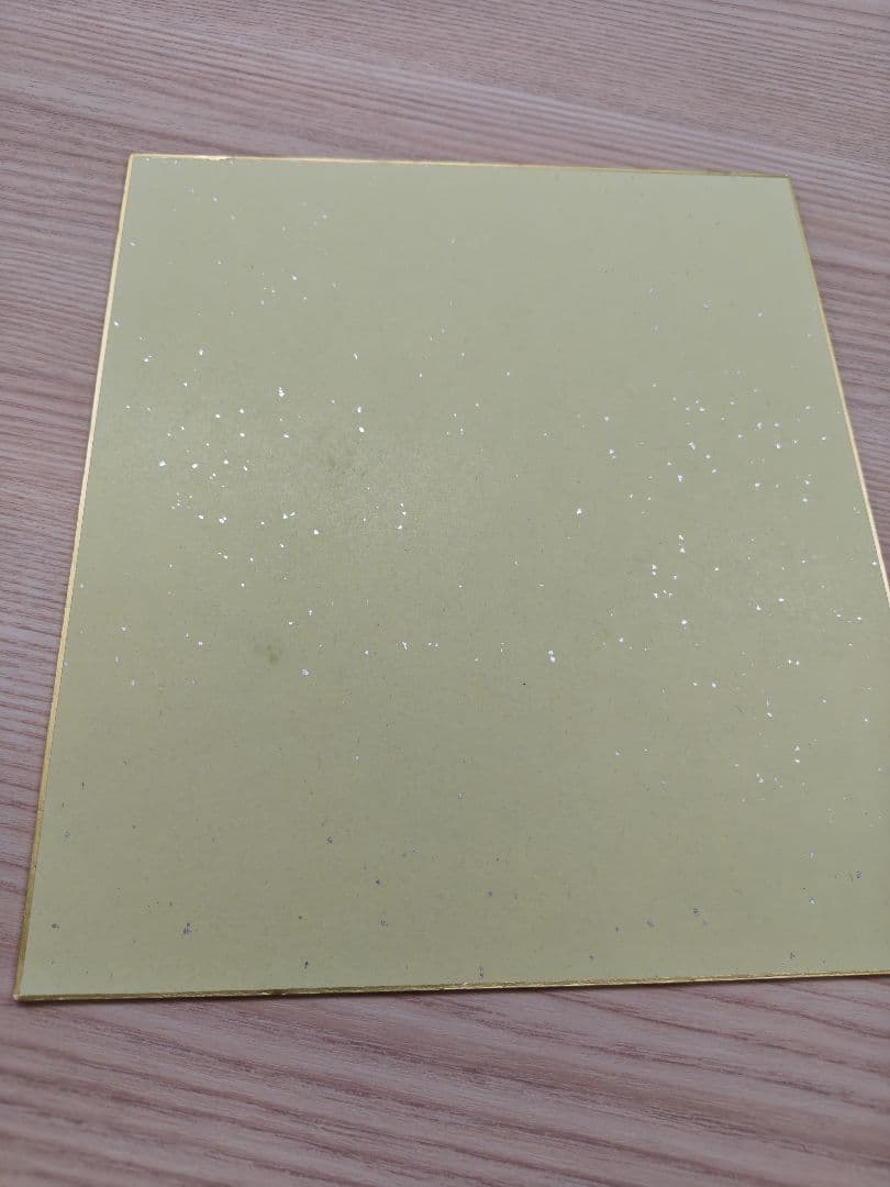 となりのトトロ　手描きイラスト入りサイン色紙