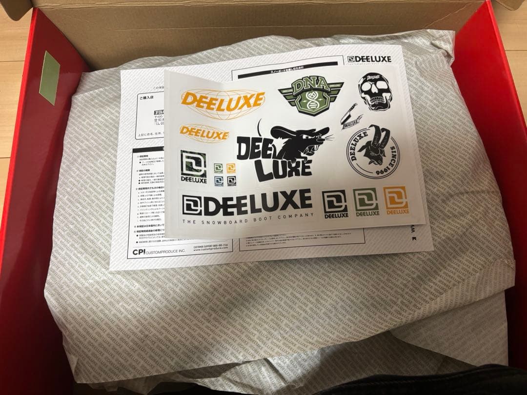 ディーラックス　D.N.A 24-25 新品、未使用　27cm スノボ　ブーツ