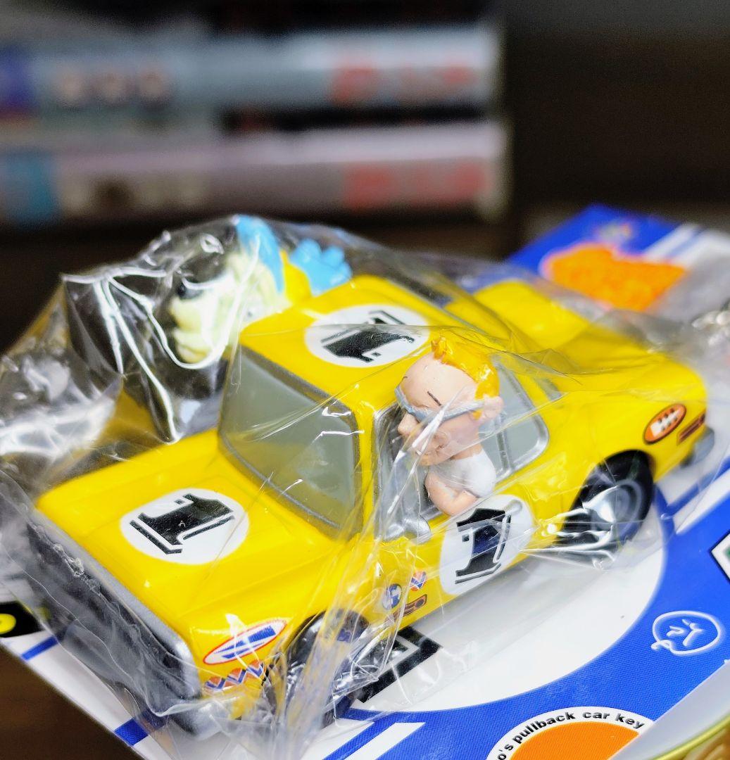 所ジョージ　フィギュア付属プルバックカー　キーホルダー　所さん　世田谷ベース